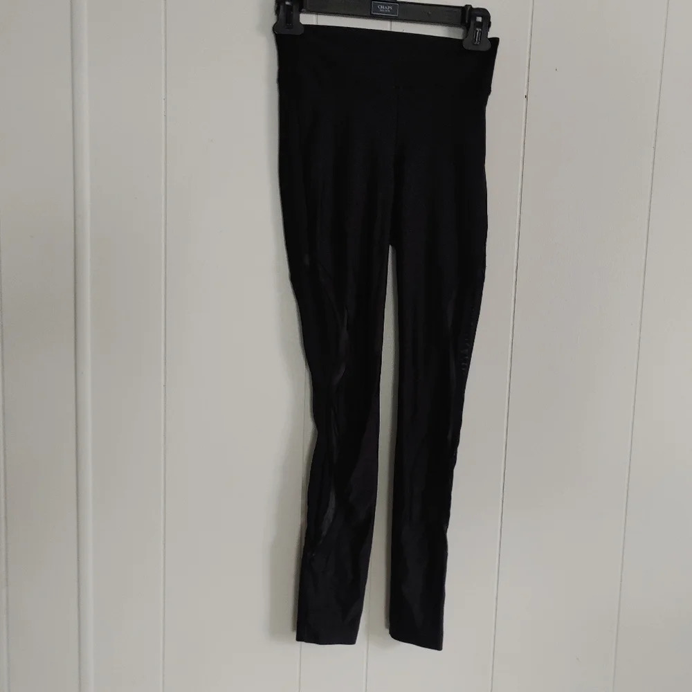 KORAL $125 Stance High Rise Leggings Mesh Sides Size S